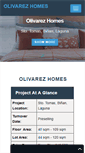 Mobile Screenshot of olivarezhomes.com